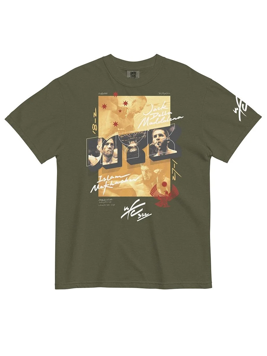UFC 322 T-Shirt | Della Maddalena vs Makhachev | MMA Fight Night